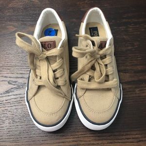 Boys Size 2 Polo Sneakers
